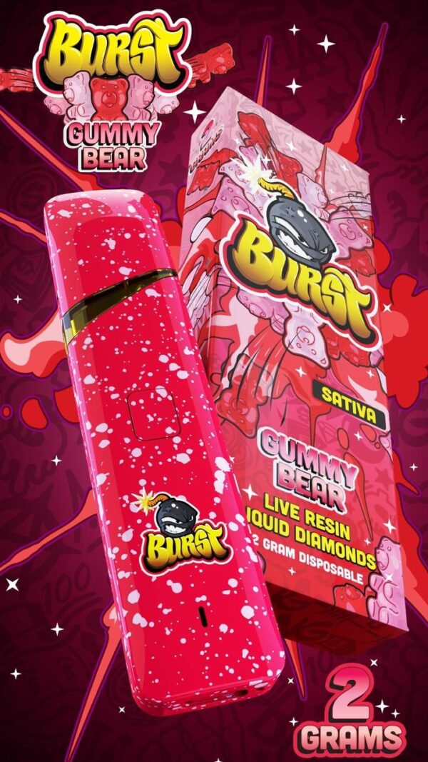 Burst Disposable Gummy Bear